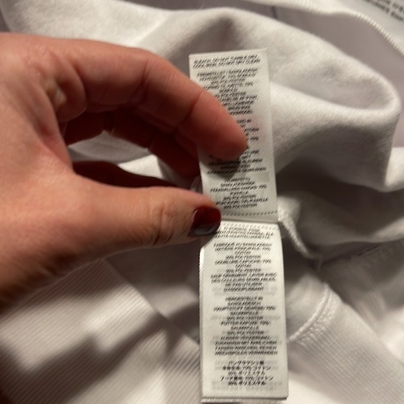 (NWOT) Gymshark Camo Graphic Oversized White/ Purple Hoodie, Medium - Picture 15 of 15